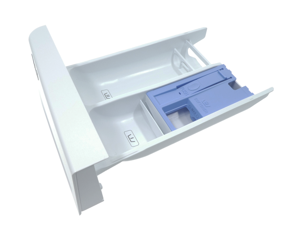 LG washing machine detergent drawer