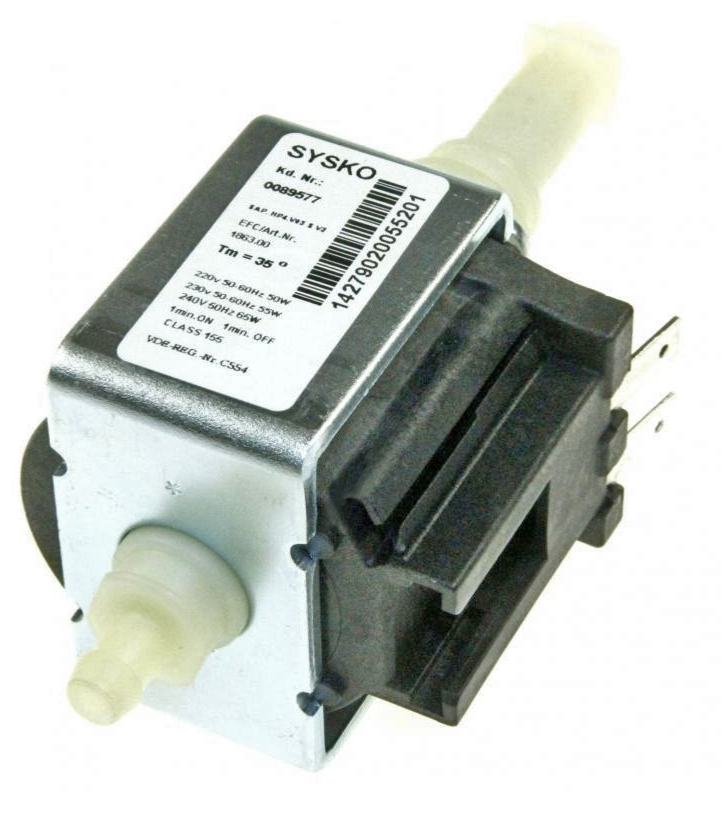 Coffee machine pump Sysko 0089577 - fhp.fi - appliance spare parts