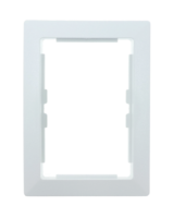 Allaway wall inlet frame, white (recessed)