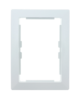 Allaway wall inlet frame, white (recessed)