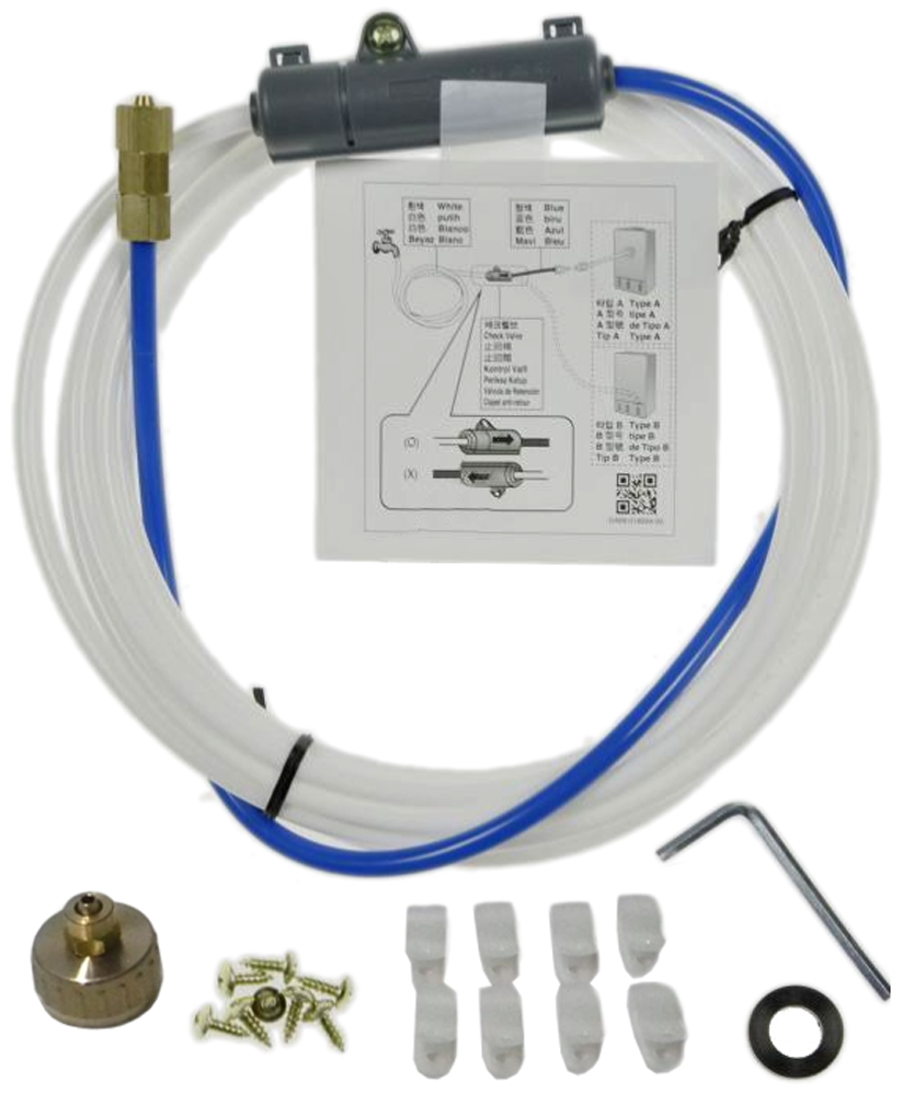 Samsung fridge freezer clearance water connection