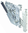 Electrolux oven door hinge, right 5614549060