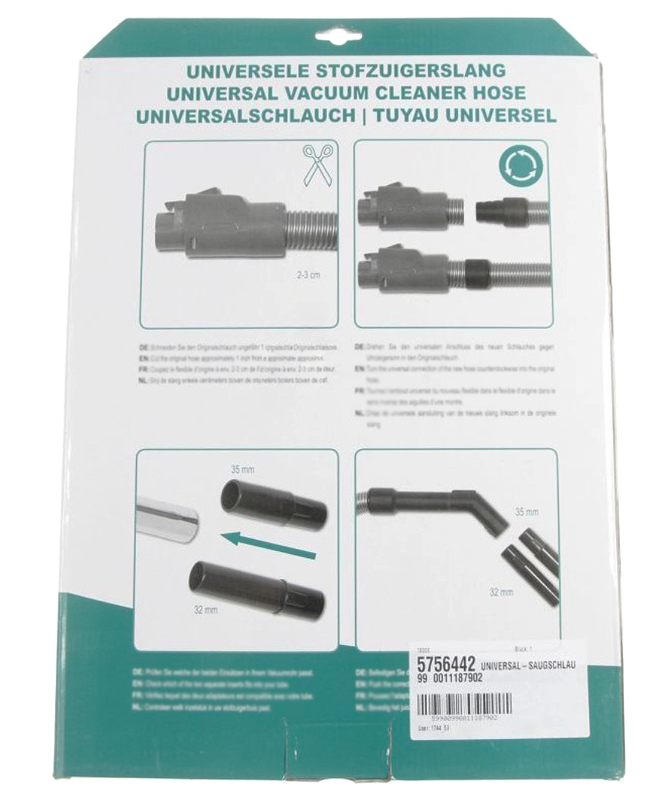 Vacuum cleaner hose repair kit fhp.fi appliance spare parts