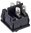Rocker switch black 19x22mm