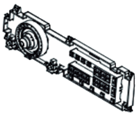 LG washing machine pcb assembly, display EBR85111443