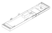 Electrolux / Progress dishwasher control panel PV1545/46