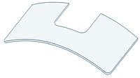 Savo liesituulettimen lasi C-68/CH-68 60cm