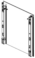 Upo oven door outer glass 815563