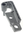 Festivo upper hinge, grey right 2014->