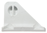 Festivo lower hinge, white left 2014-2019 (M14)