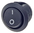 Rocker switch round 20mm, black