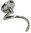 Kenwood dough hook, steel KW711659