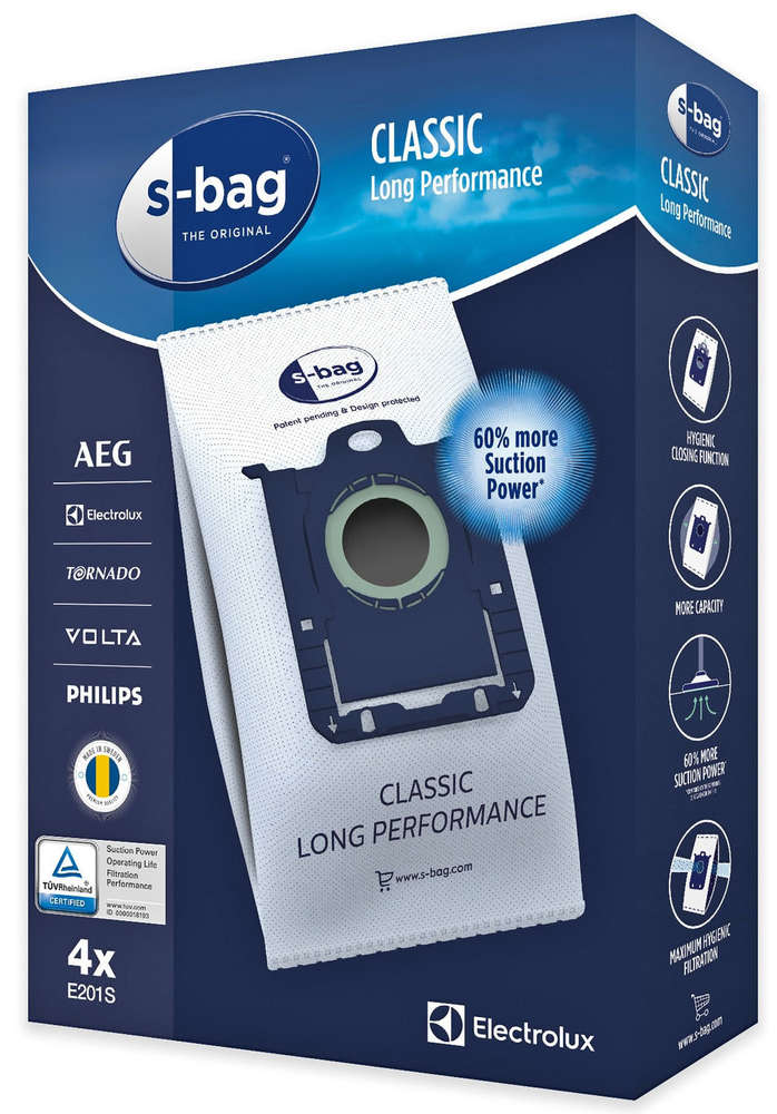 Vacuum Cleaner Dust Bag for Electrolux AEG S-Bag E200 / AEG Pro 10