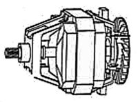 Electrolux EKM6000/EKM6100 yleiskoneen moottori