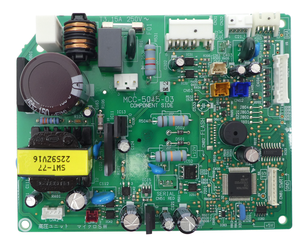 Toshiba indoor unit PCB 43T6V352 - fhp.fi - appliance spare parts