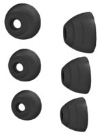 LG earphone silicone buds, 6 pcs black COA01243122