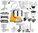 Ankarsrum Original Total machine, Sunbeam Yellow