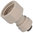 Fridge water tube tap connector 1/2" - 6,35mm