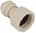 Fridge water tube tap connector 1/2" - 8mm