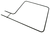 Electrolux oven lower haeter 1000W 140063361012
