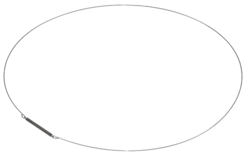 Beko door seal locking ring, front