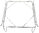 Electrolux Professional dishwasher runner for basket EHT8 0L4580