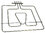 Bosch / Siemens oven top heating element 2700W X444838