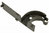 LG fridge top hinge cord cover, right MEG66740002