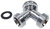 Pesukoneen tulovesiletkun y-haara liitin 3/4", metalli