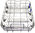 Logik Midea dishwasher lower basket 12976000003465