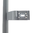 Electrolux fridge/freezer door  handle 2636028090