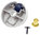 LUX vacuum cleaner front wheel S115
