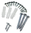 LG / Vestel wash tower installation kit, black