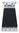 LG / Vestel wash tower installation kit, black