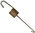 Candy Hoover support spring, right