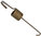 Candy Hoover support spring, right