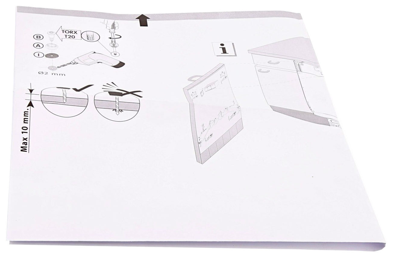 Ikea dishwasher integration screw template 140002854176