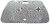 Dometic / Cramer gas cooker glass cover CE99