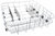 AEG Electrolux dishwasher bottom basket 140002678062