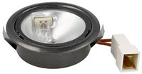 Elica halogen lamp 20W, black