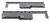AEG / Electrolux dishwasher upper basket supports 4055401329