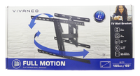 Television wall mount Vivanco Full Motion VESA 600