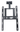 Television wall mount Vivanco Full Motion VESA 600