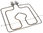 Gorenje oven top heater 2700W 468141