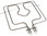 Gorenje oven top heater 2700W 468141