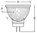 Ledvance GU4 MR11 LED-lamp 2,8W 2700K