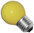 Light bulb, yellow E27 25W 45x69mm