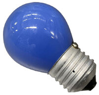 Light bulb, blue E27 25W 45x73mm