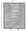 Whirlpool cooker hood grease filter 320x260mm