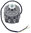 Fan motor 34W (25mm shaft)